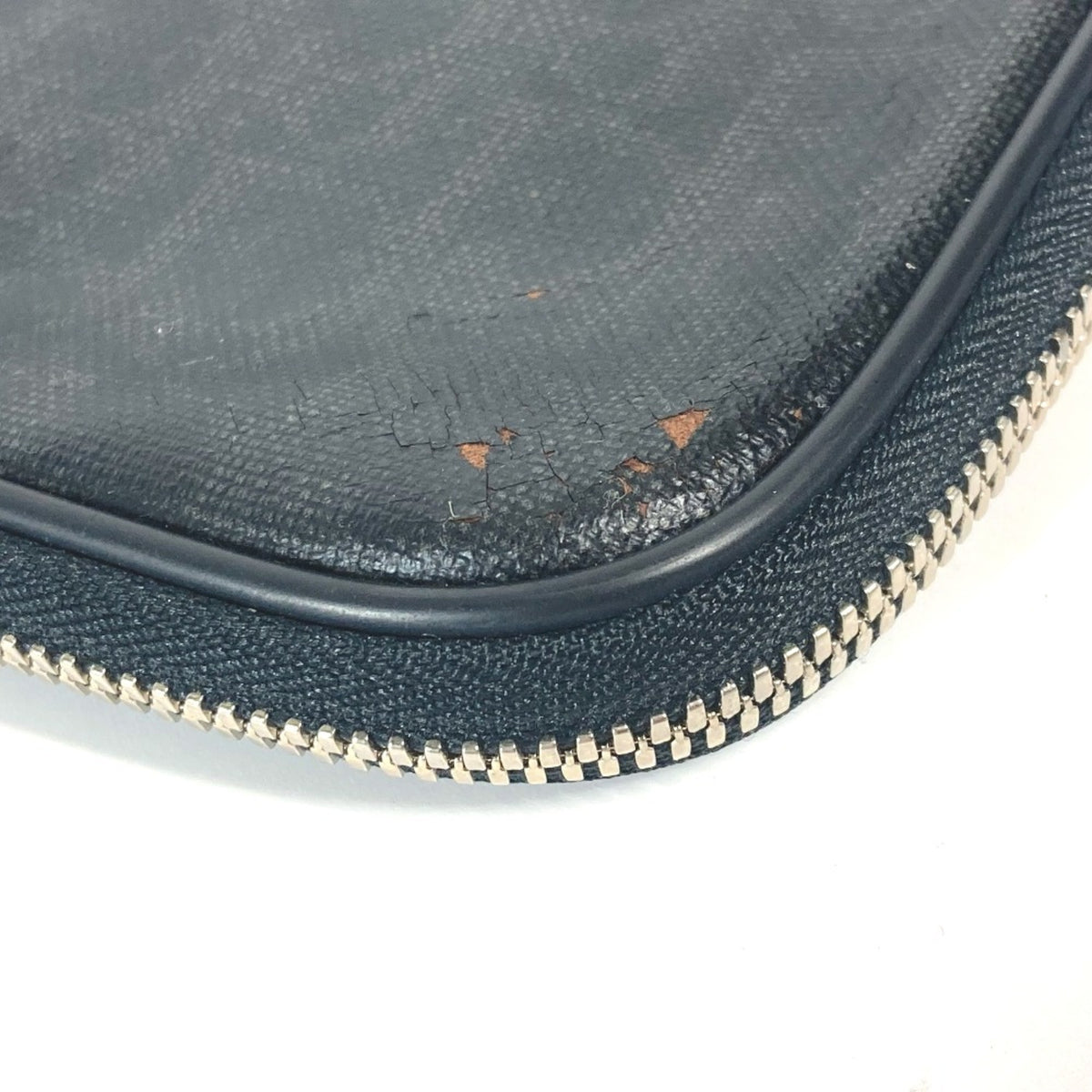 Christian Dior Black Pvc Clutch Bag Pouch (Pre-Owned)