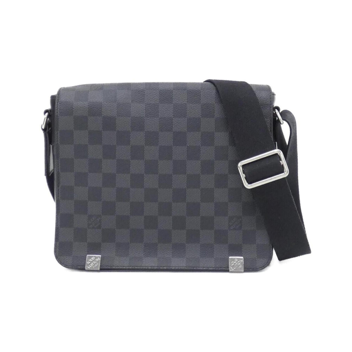 Louis Vuitton Damier Graphite Graphite Damier Graphite Shoulder Bag (Pre-Owned)