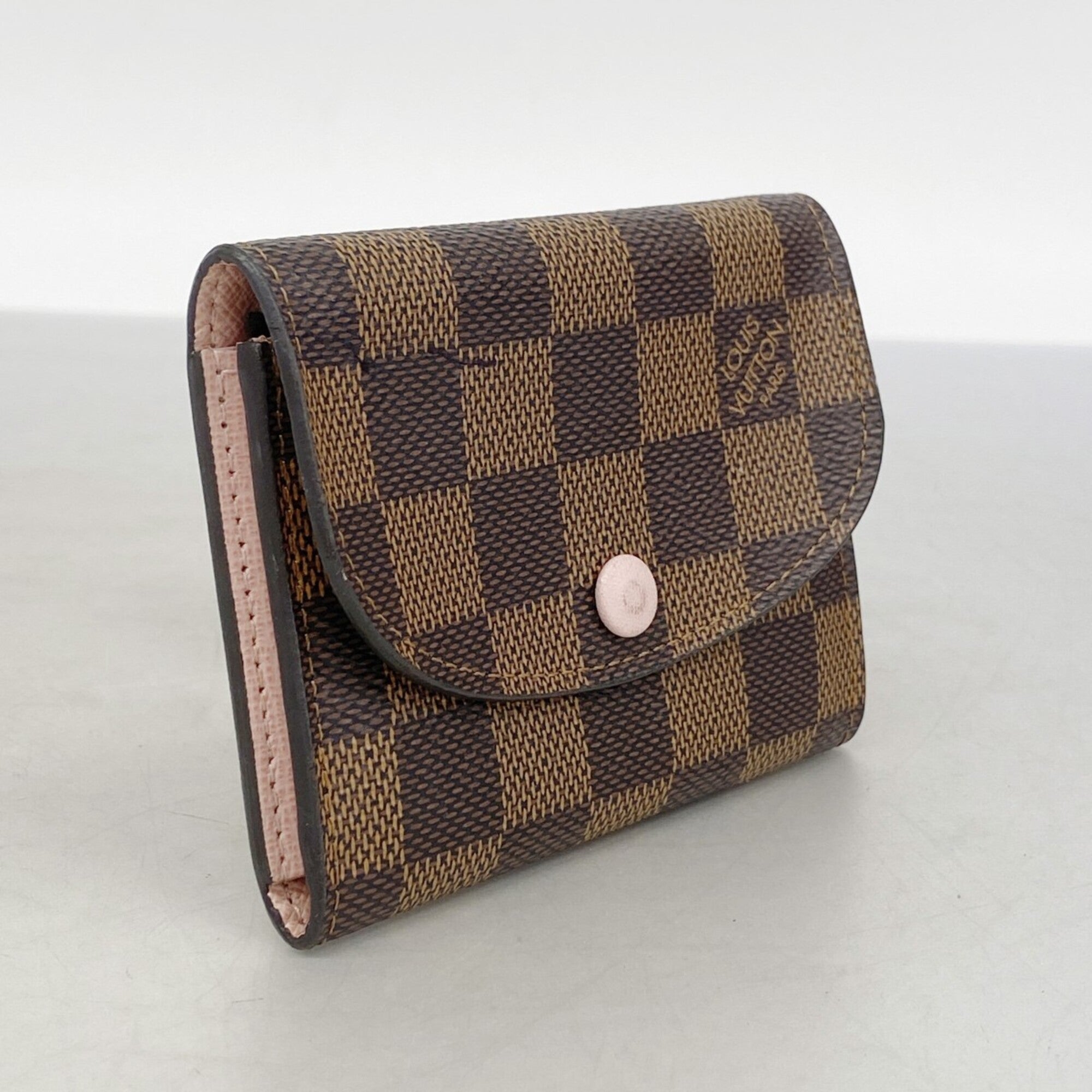 Louis Vuitton Ebene Coin Purse/Coin Case (Pre-Owned)