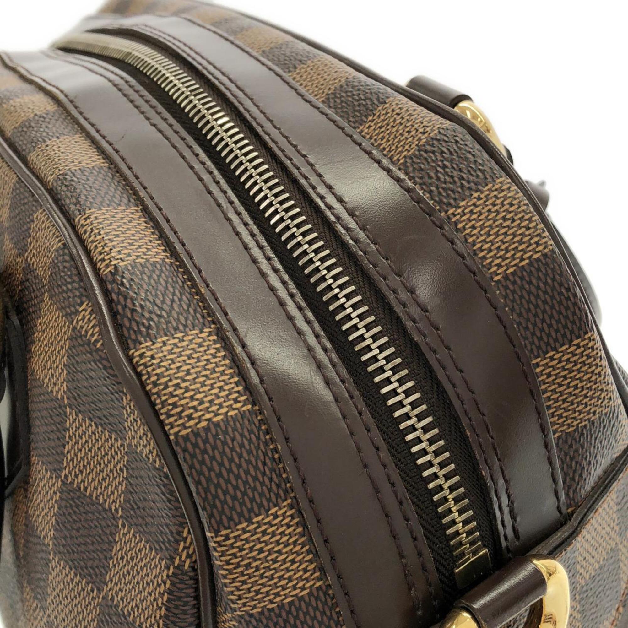 Louis Vuitton Brown Coated Canvas Handbag (Pre-Owned)