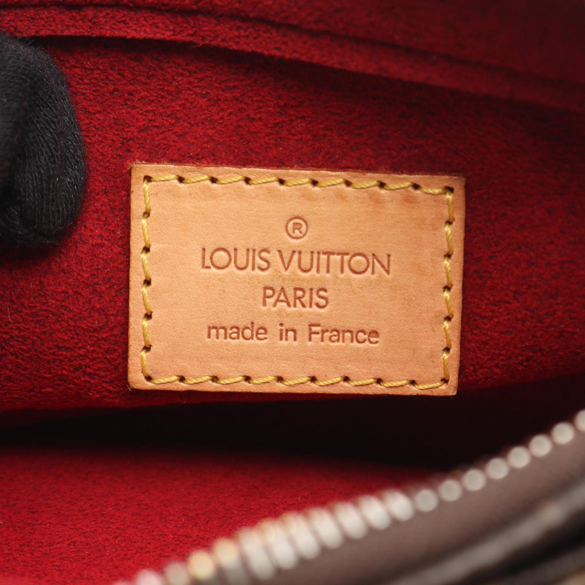 Louis Vuitton Monogram Brown Coated Canvas Leather Shoulder Bag (Pre-Owned)