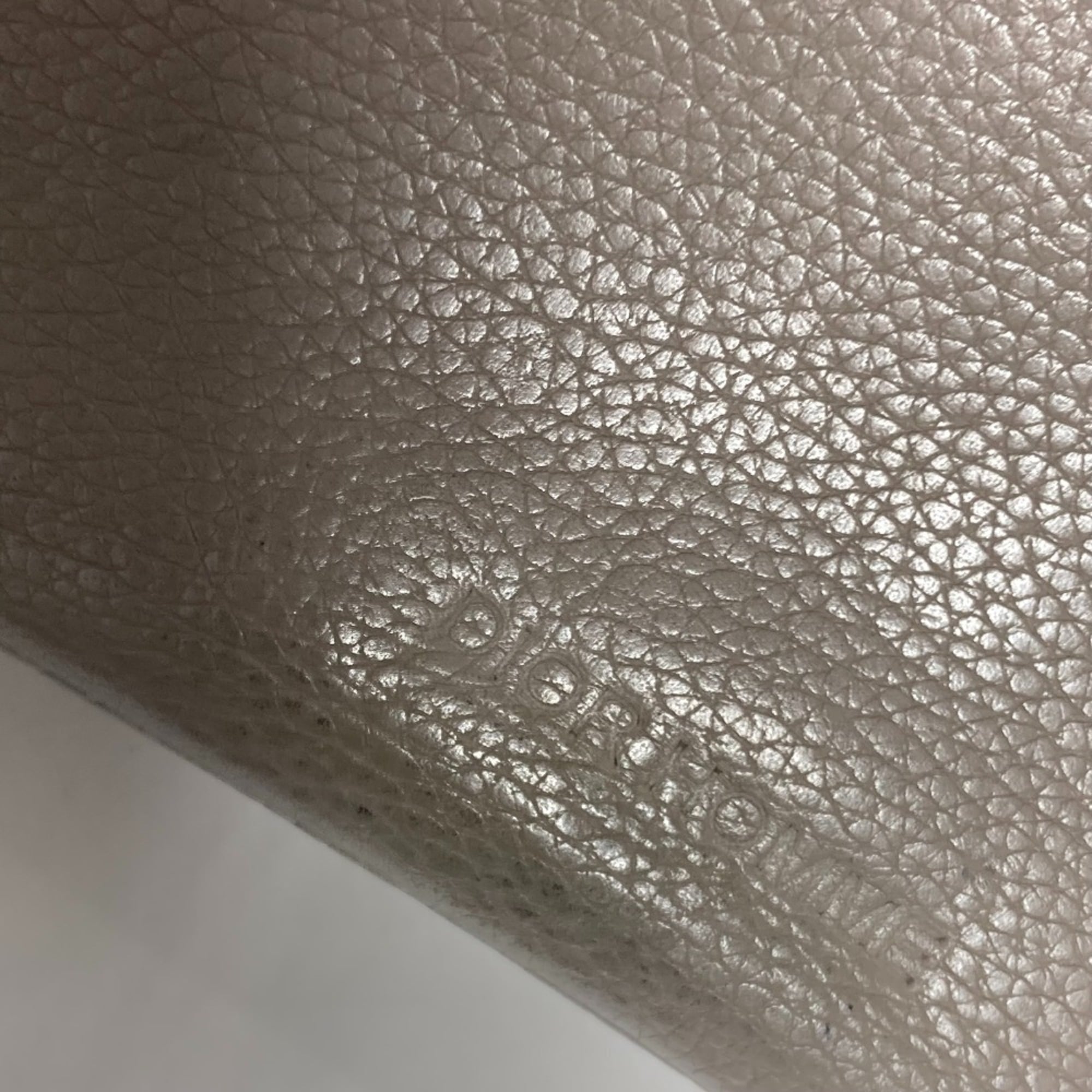 Christian Dior Gray Leather Clutch Bag (Pre-Owned)