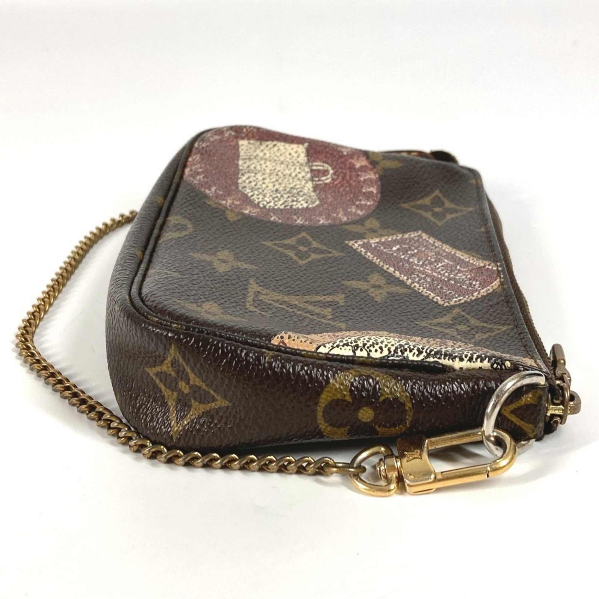 Louis Vuitton Brown Monogram Monogram Handbag Pochette Shoulder Bag (Pre-Owned)