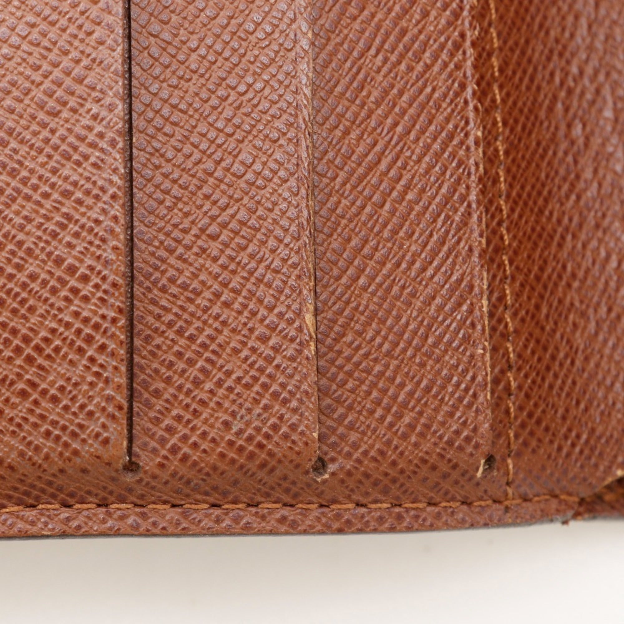 Louis Vuitton Brown Monogram Monogram Wallet (Bi-Fold) (Pre-Owned)