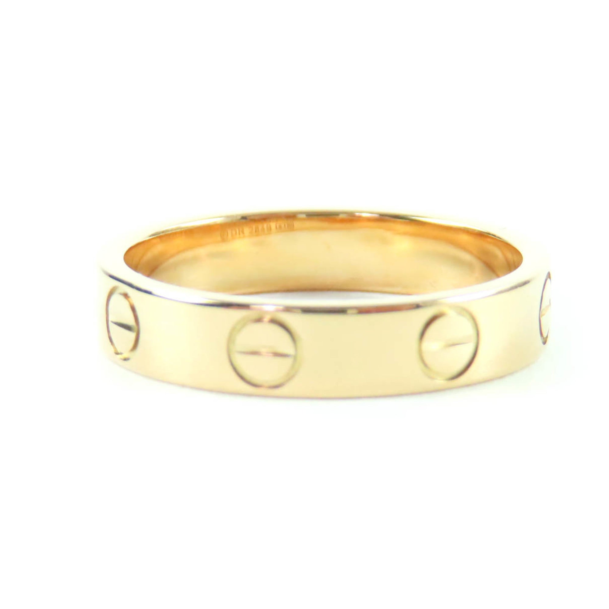 Cartier Love Pink Gold Pink Gold (18K) Band Ring (Pre-Owned)