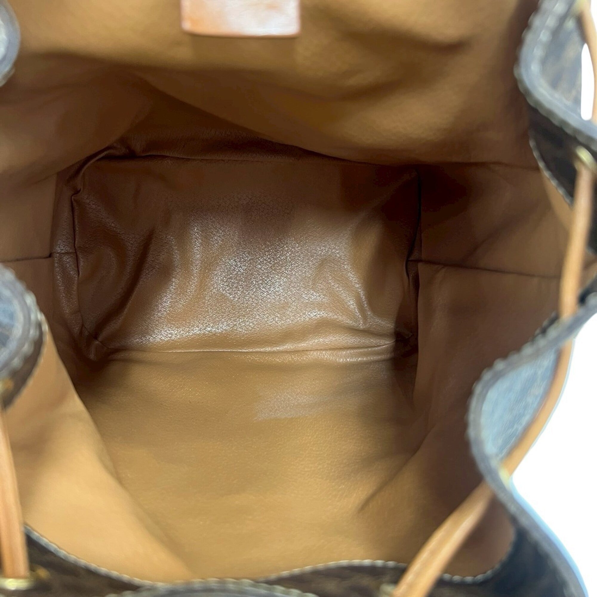 Celine Brown Pvc Leather Backpack (Pre-Owned)