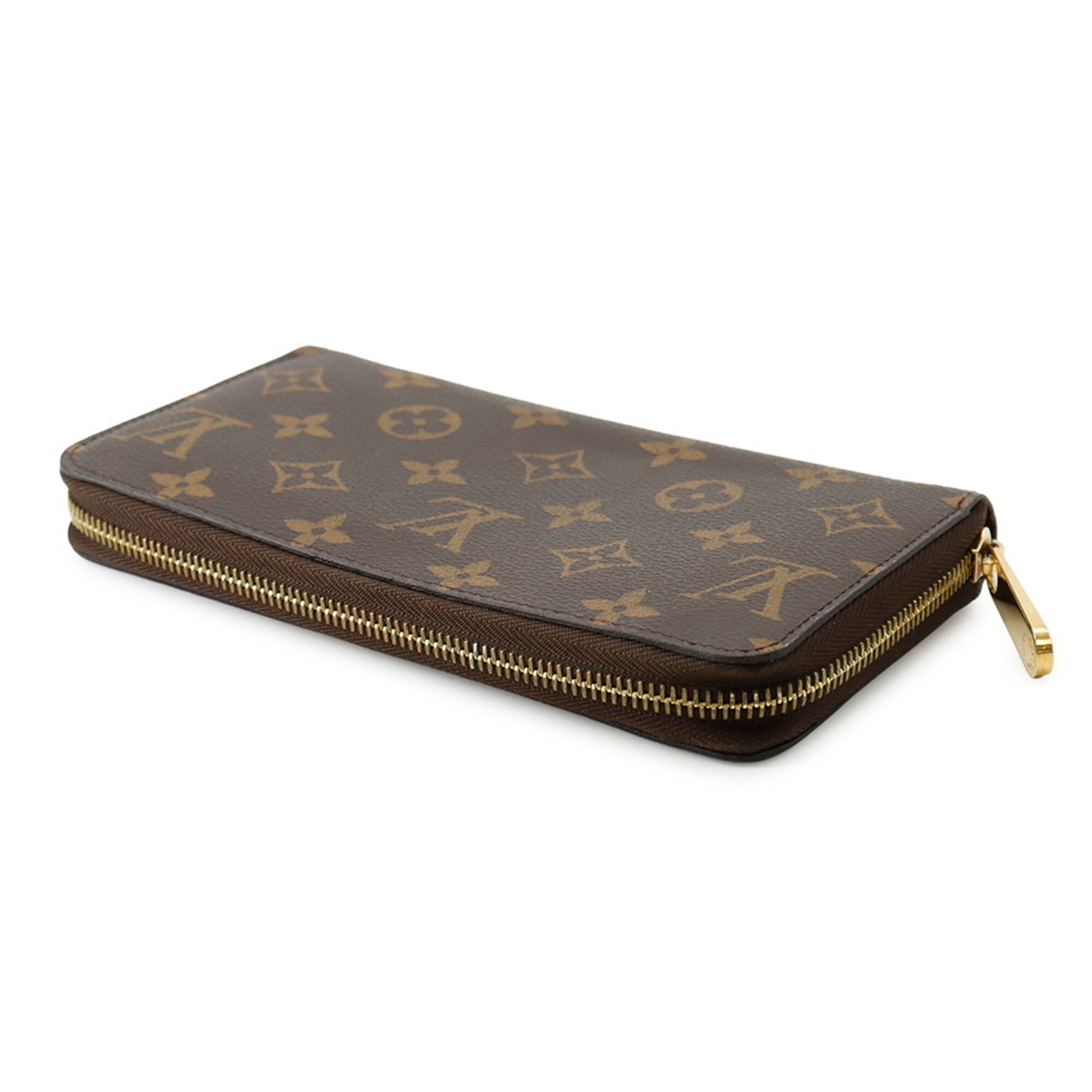 Louis Vuitton Monogram Brown Monogram Long Wallet (Bi-Fold) (Pre-Owned)