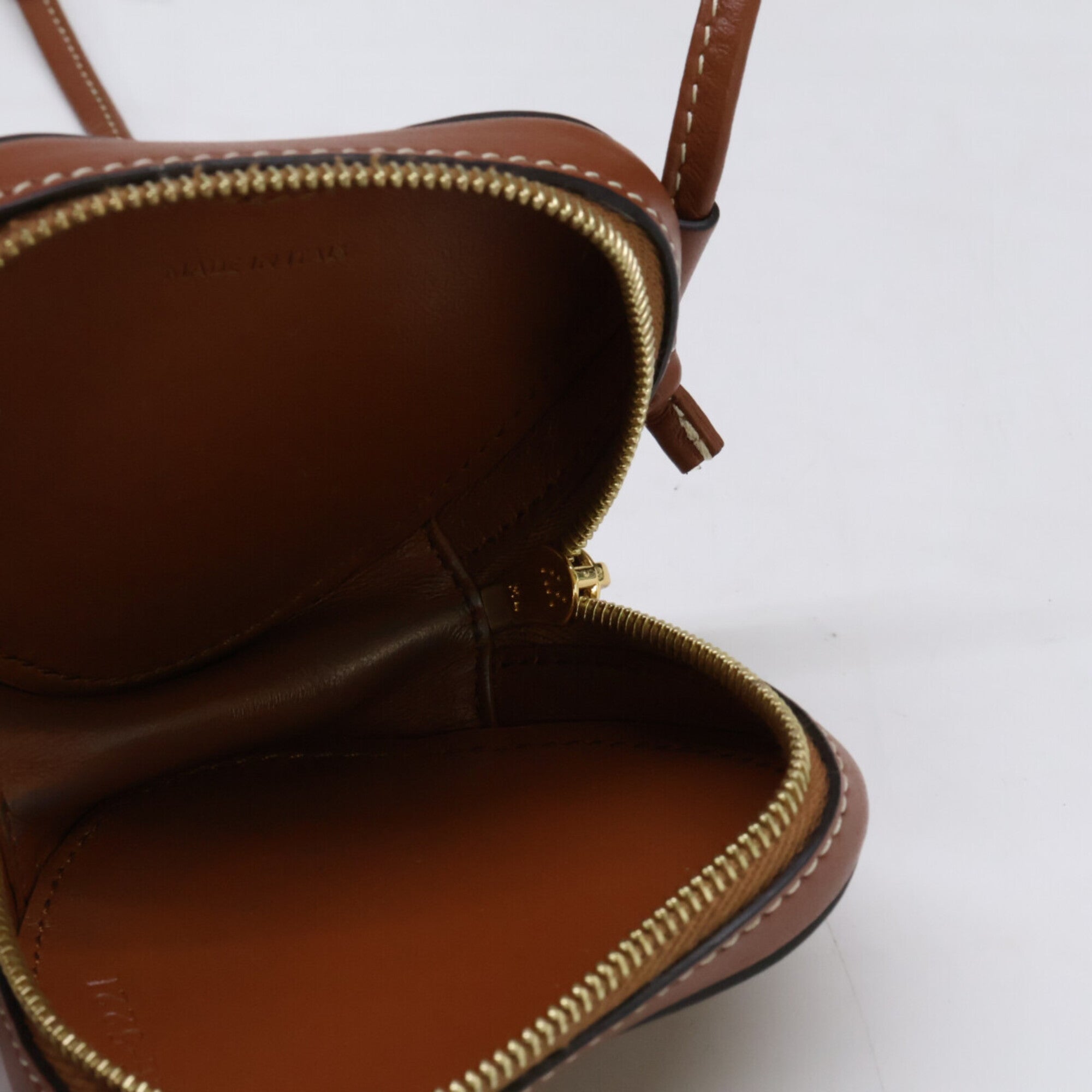 Celine Brown Leather Shoulder Bag (Pre-Owned)
