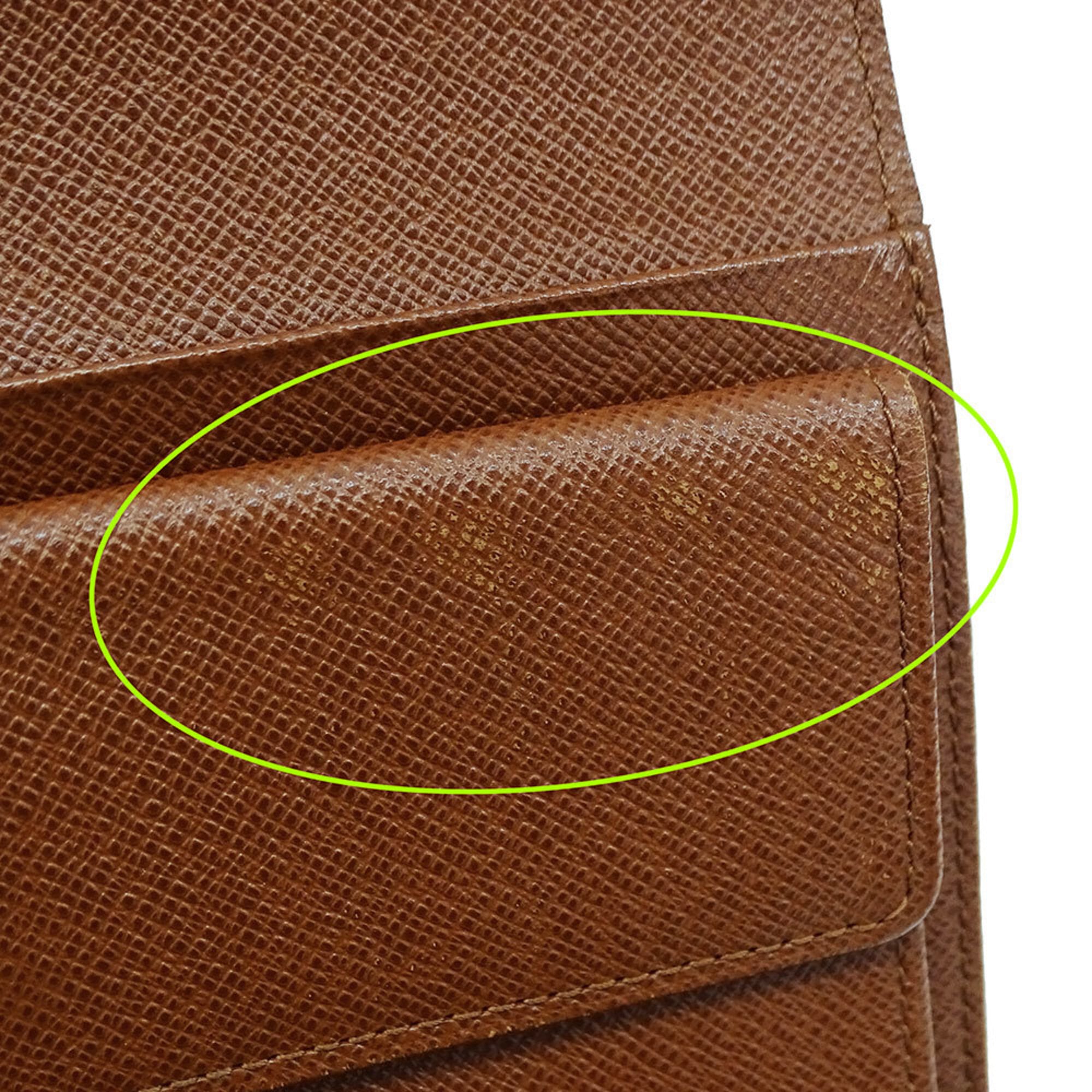 Louis Vuitton Brown Galle Monogram Monogram Wallet (Tri-Fold) (Pre-Owned)