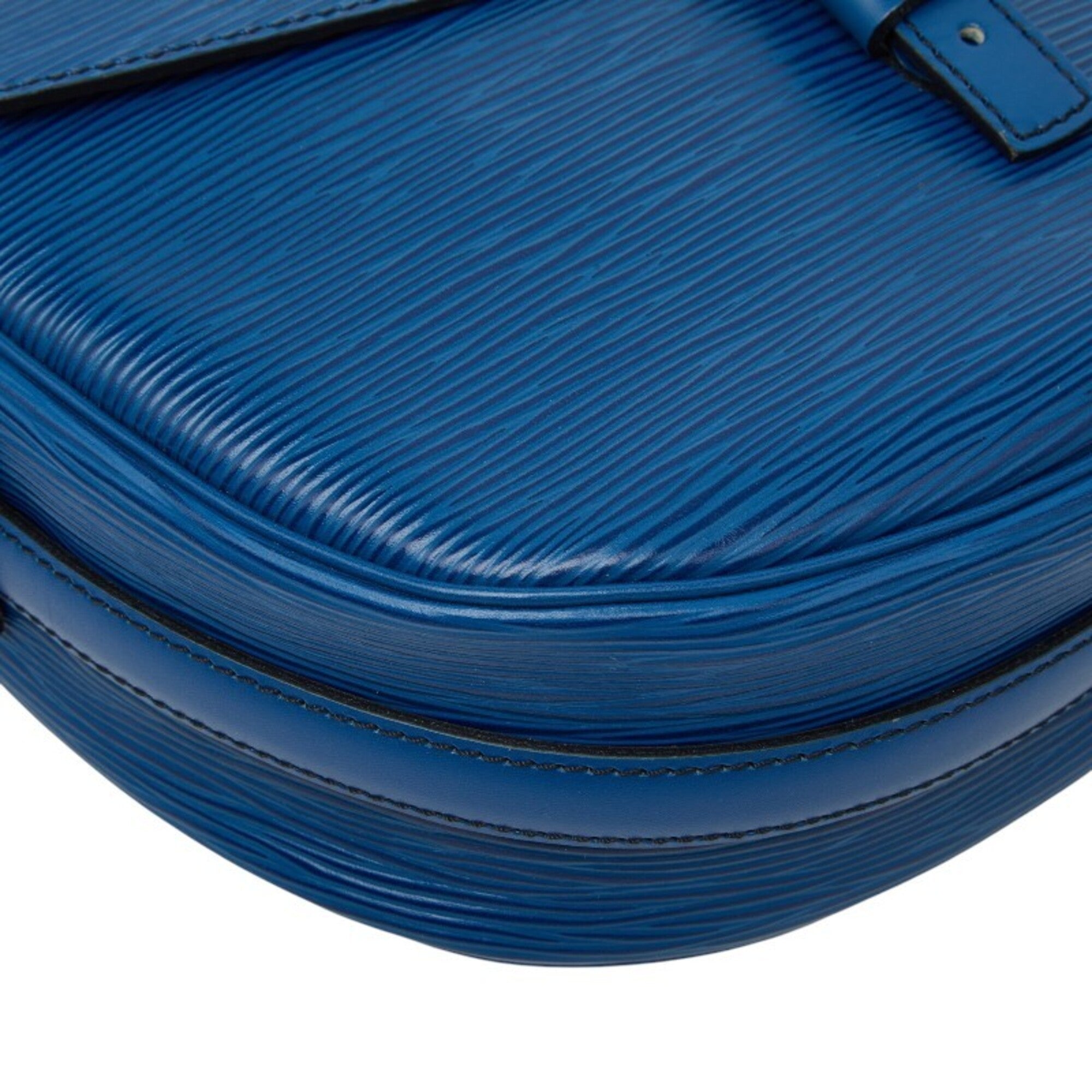 Louis Vuitton Epi Toledo Blue Leather Shoulder Bag (Pre-Owned)