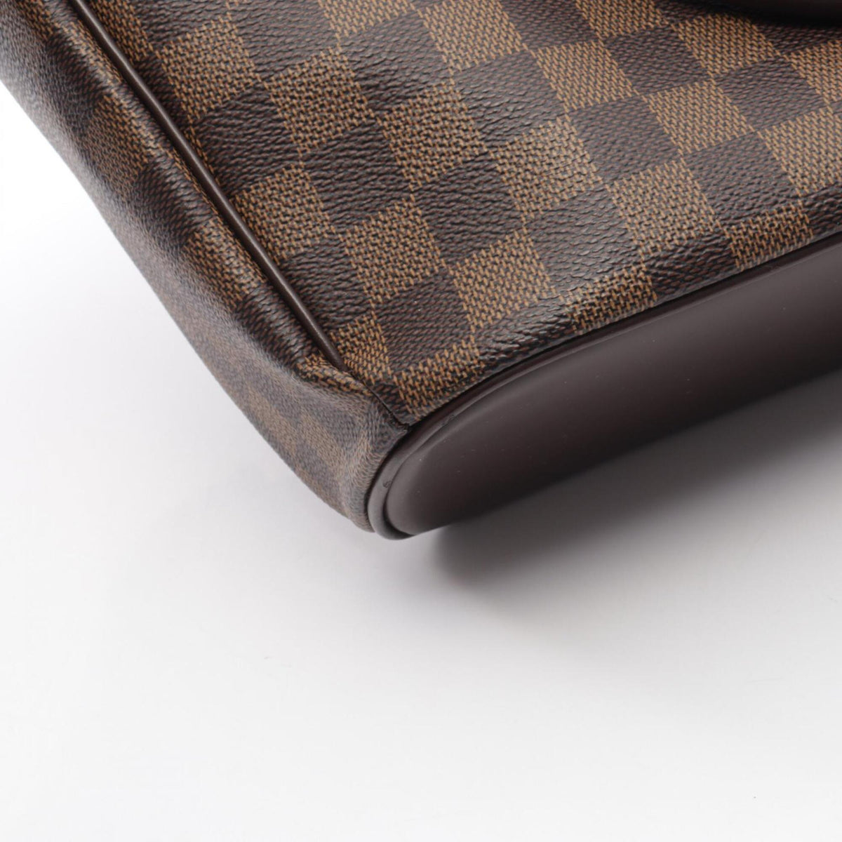 Louis Vuitton Brown Coated Canvas Leather Handbag (Pre-Owned)