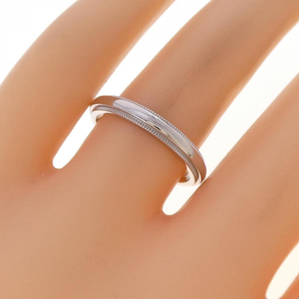 Tiffany Platinum 950 Band Ring (Pre-Owned)
