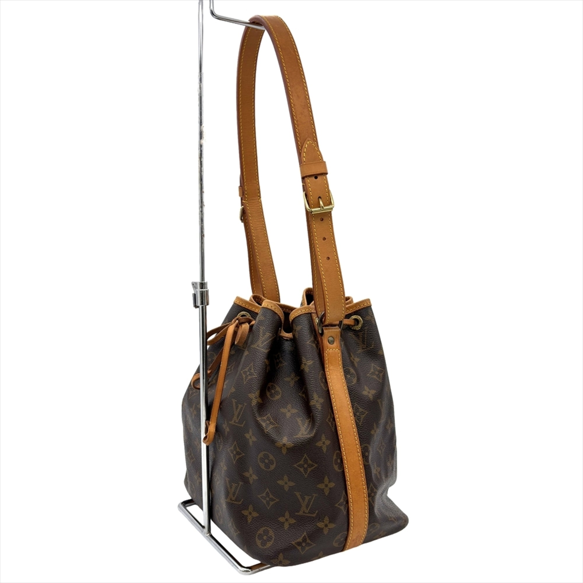 Louis Vuitton Black Brown Galle Monogram Monogram Shoulder Bag (Pre-Owned)