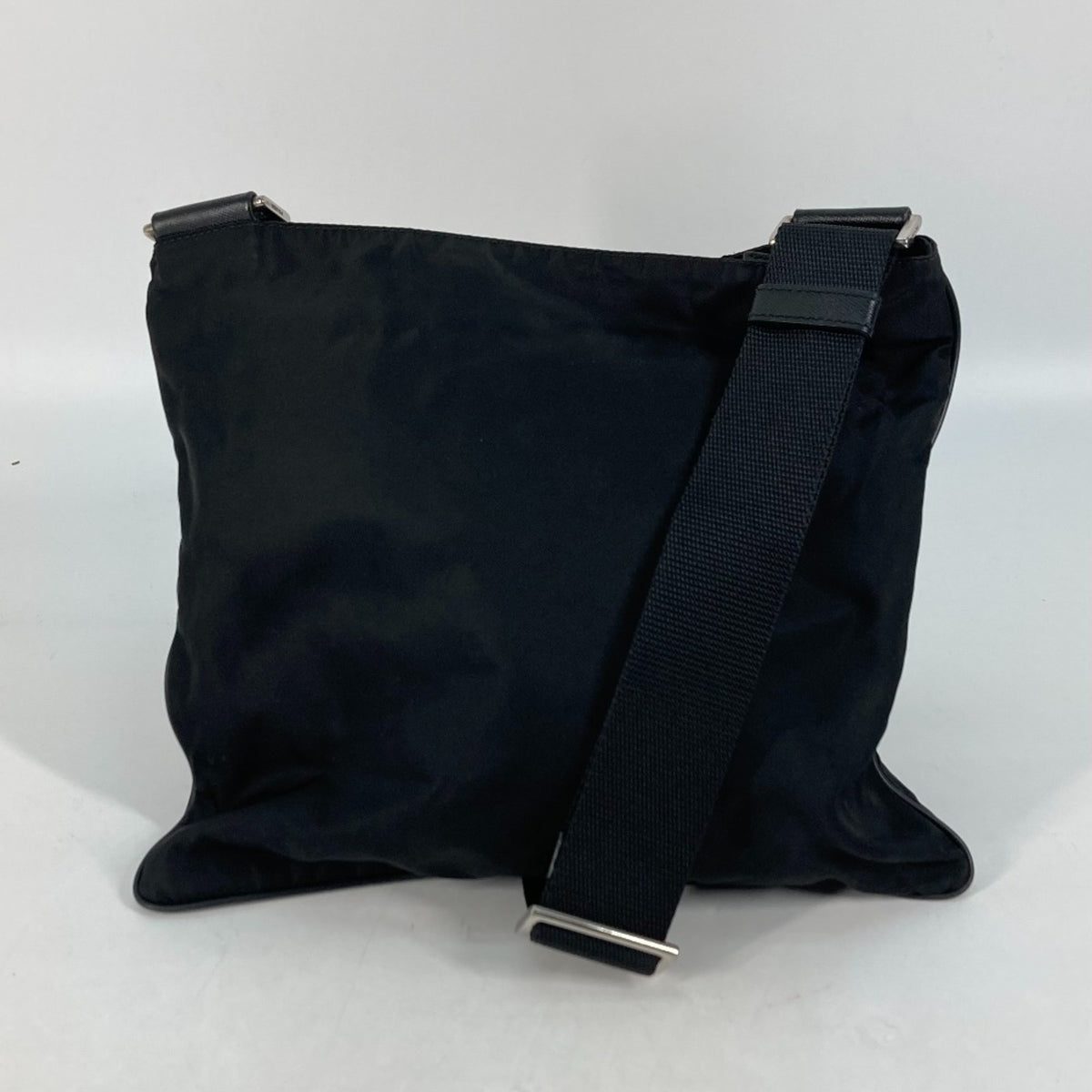 Prada Black Cloth Shoulder Bag (Pre-Owned)