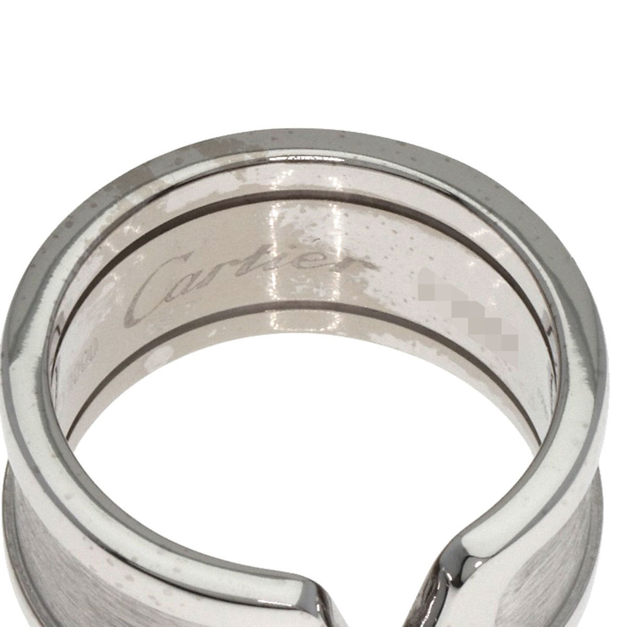 Cartier C2 White Gold (18K) Band Ring (Pre-Owned)