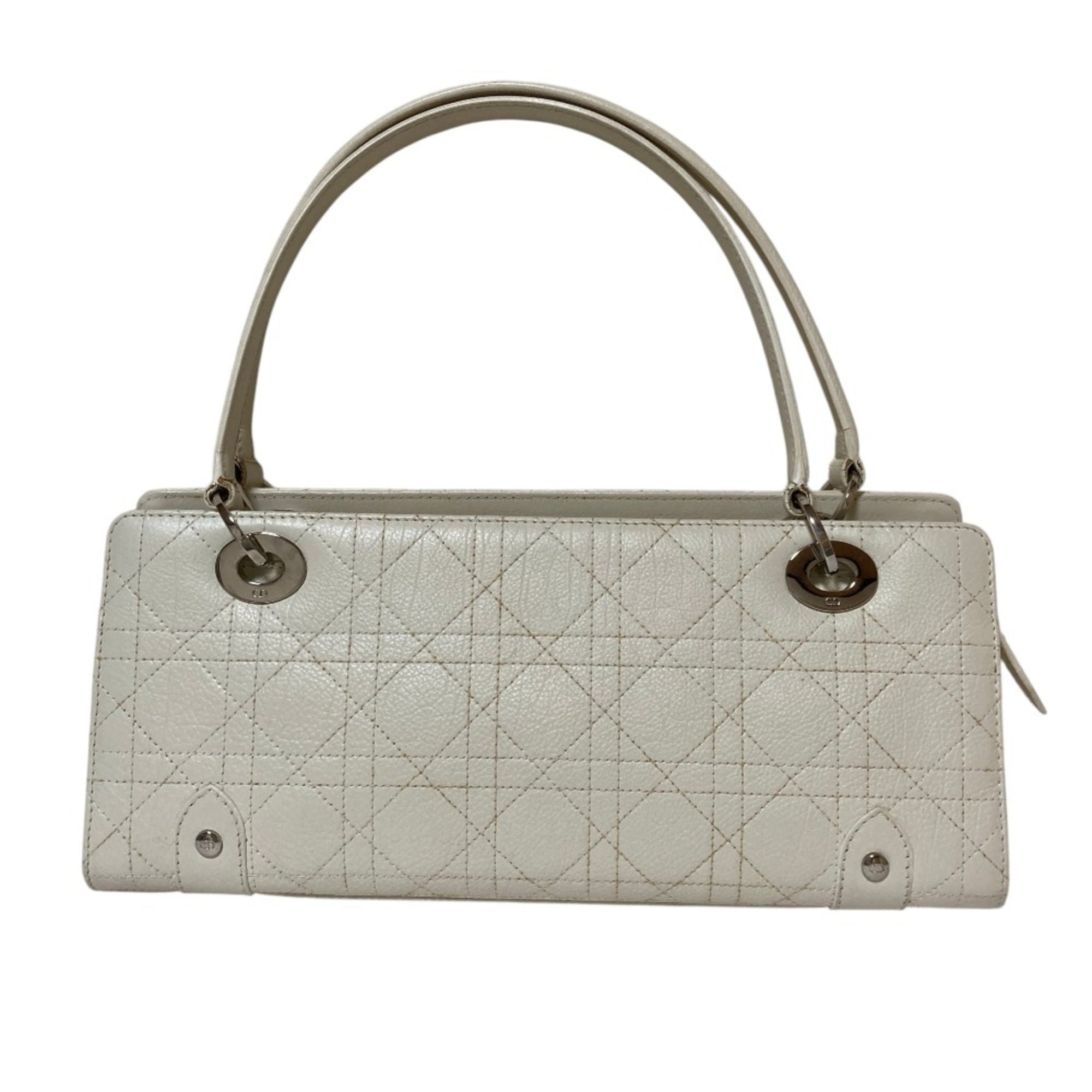 Christian Dior White Handbag (Pre-Owned)
