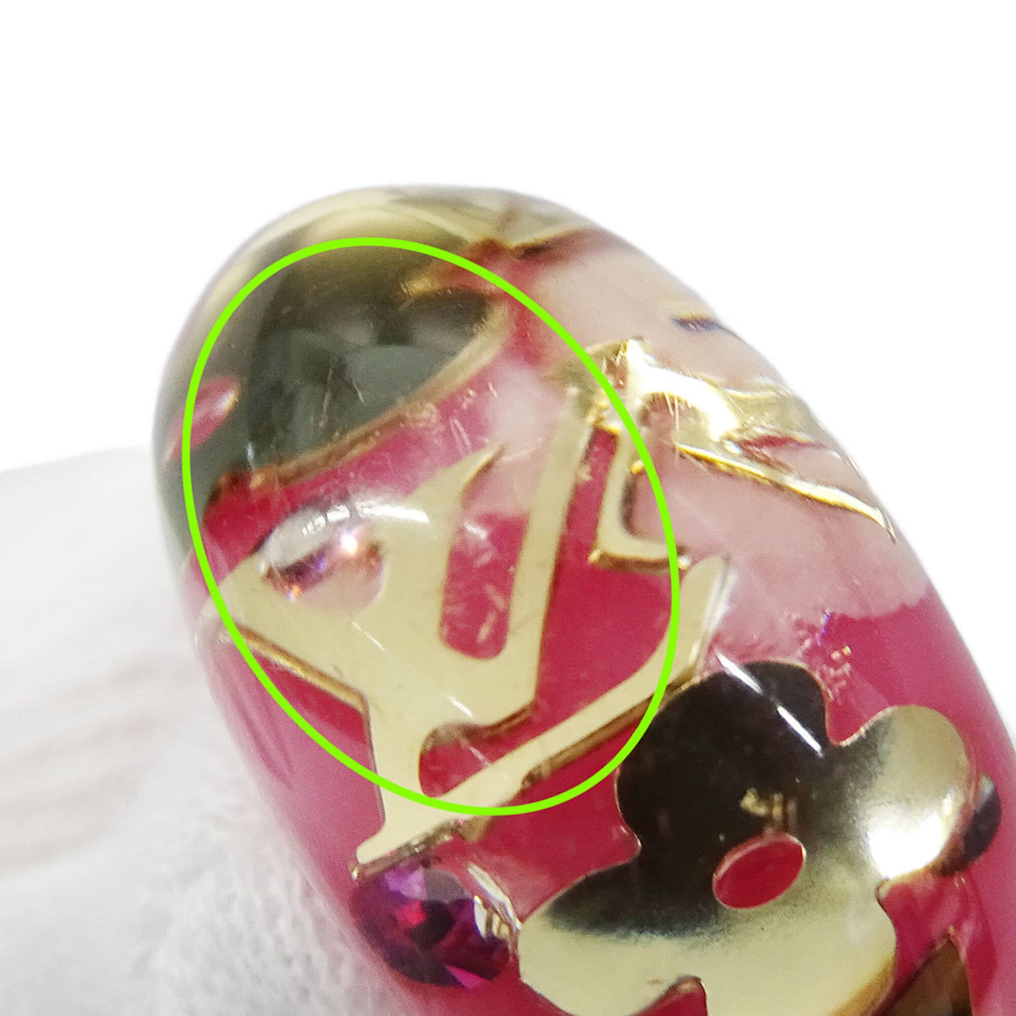 Louis Vuitton Pink Band Ring (Pre-Owned)