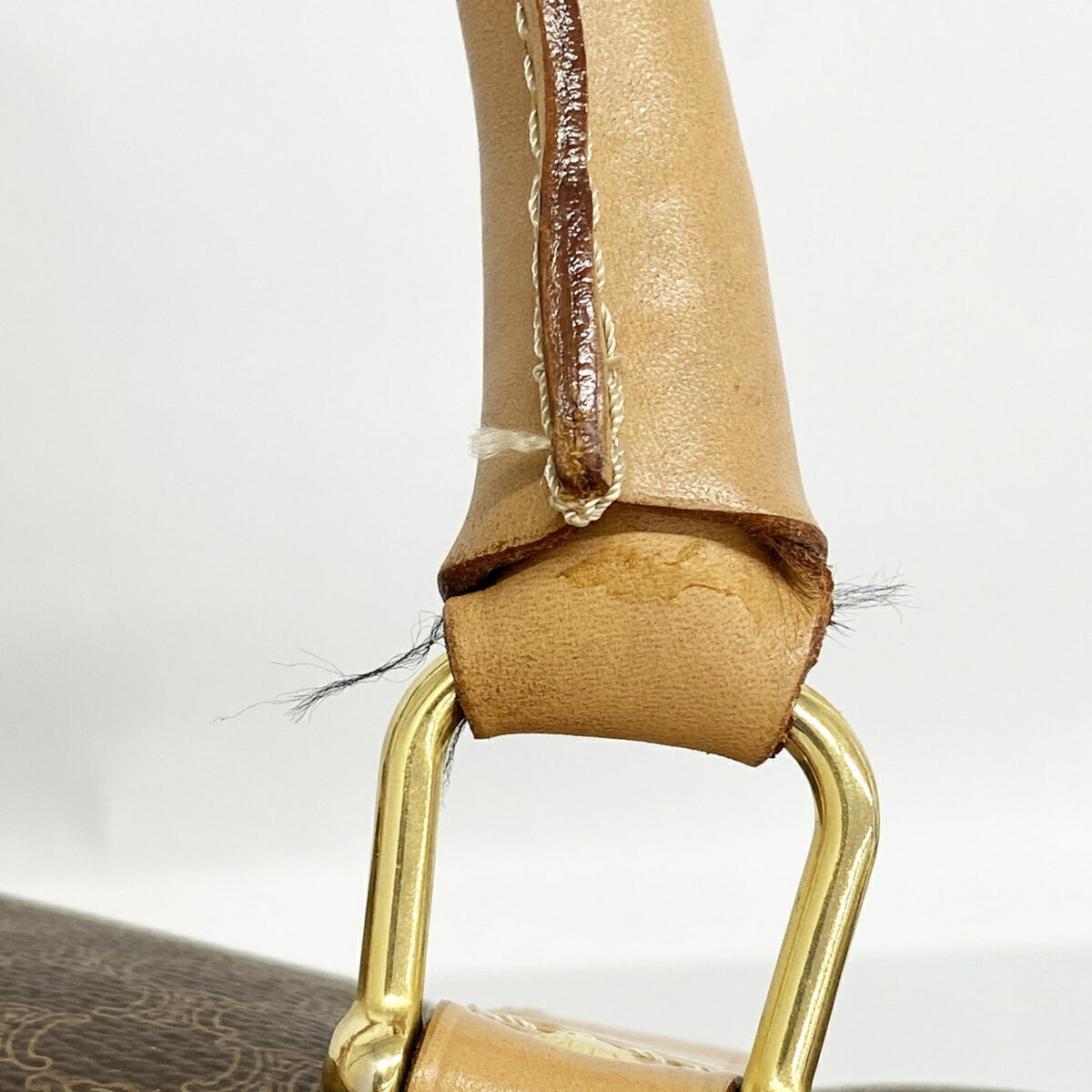 Unspecified Brown Pvc Boston Bag (Pre-Owned)
