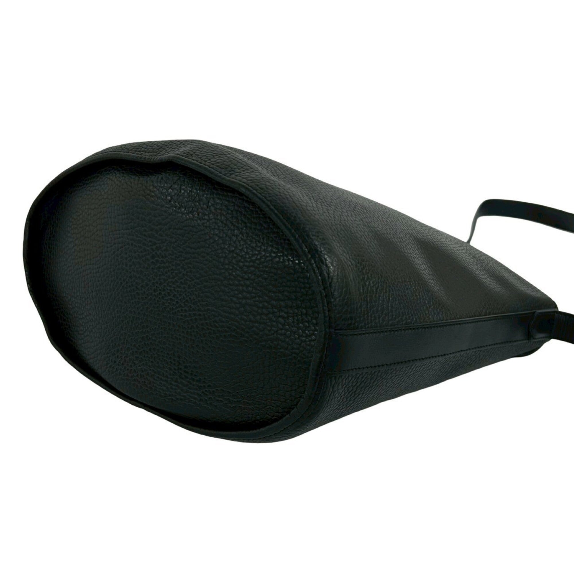 Christian Dior Black Leather Shoulder Bag (Pre-Owned)