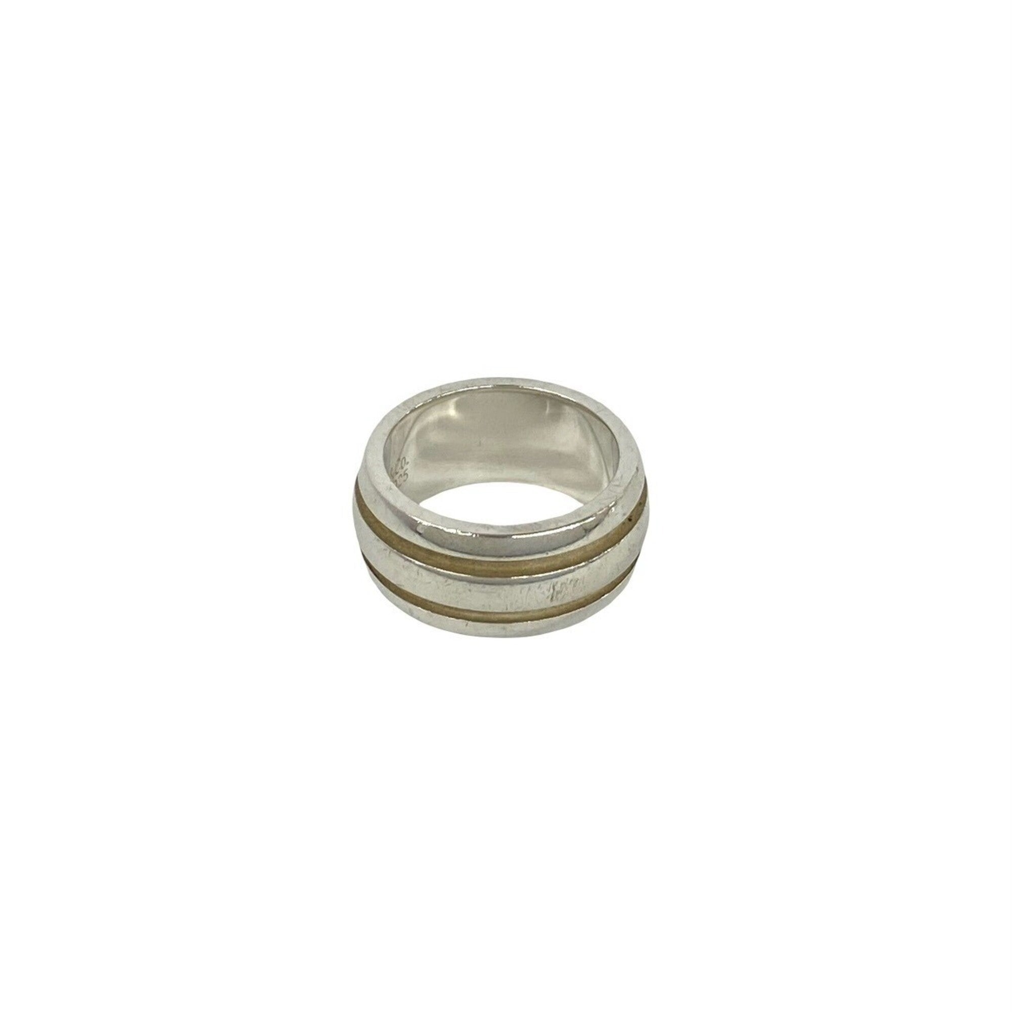 Tiffany Silver Silver 925 Band Ring (Pre-Owned)