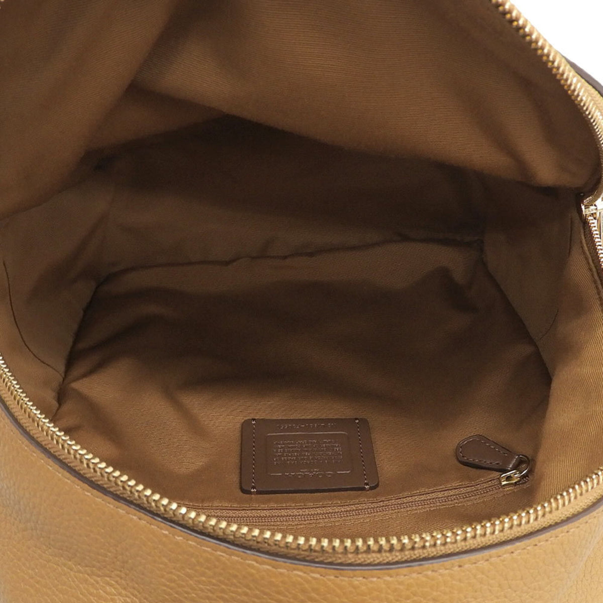 Coach Brown Leather Backpack (Pre-Owned)