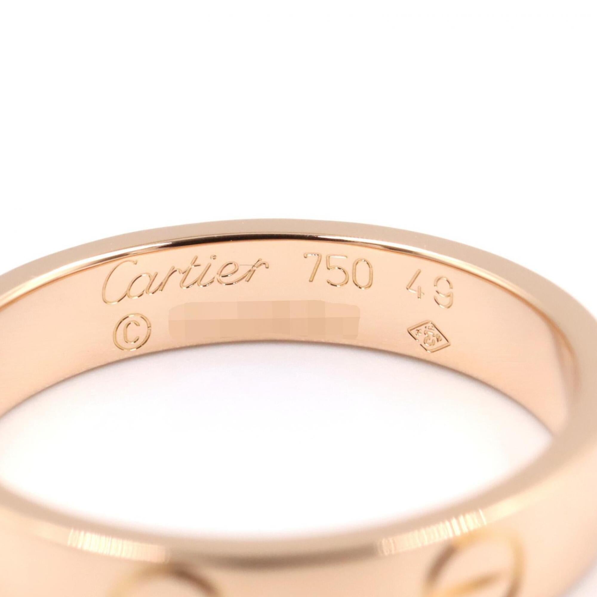 Cartier Gold Pink Gold (18K) Band Ring (Pre-Owned)