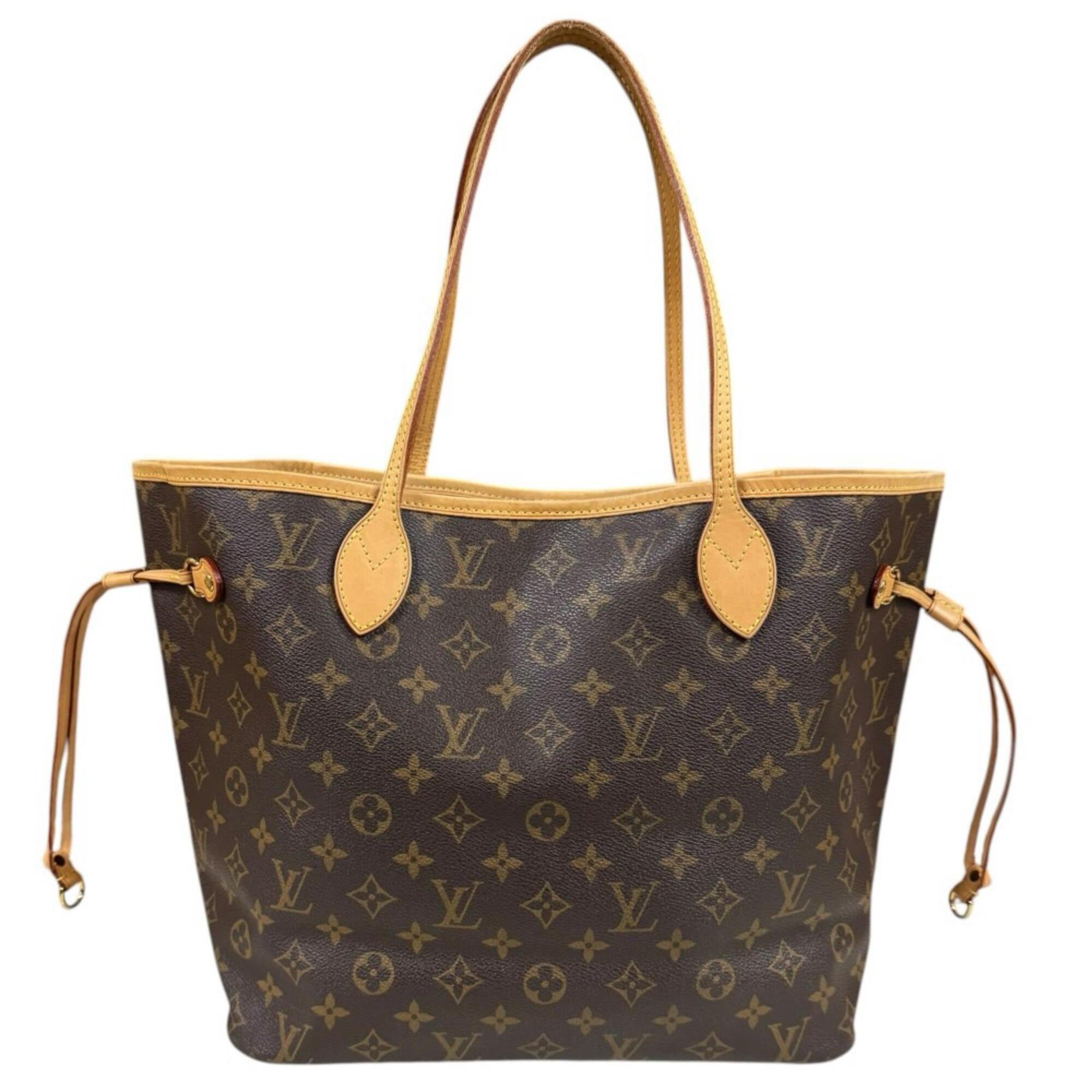 Louis Vuitton Brown Monogram Canvas Tote Bag (Pre-Owned)