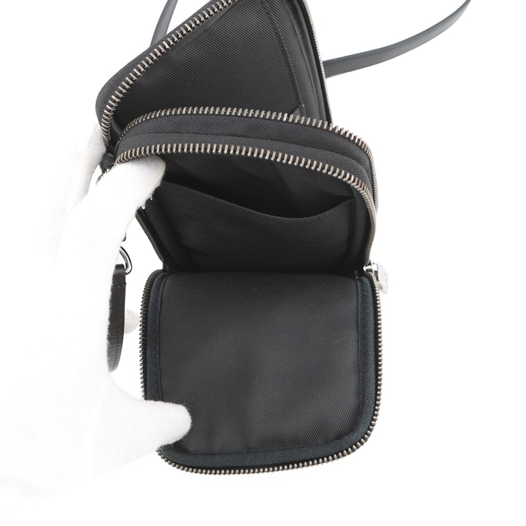 Louis Vuitton Monogram Eclipse Black Noir Monogram Eclipse Shoulder Bag (Pre-Owned)