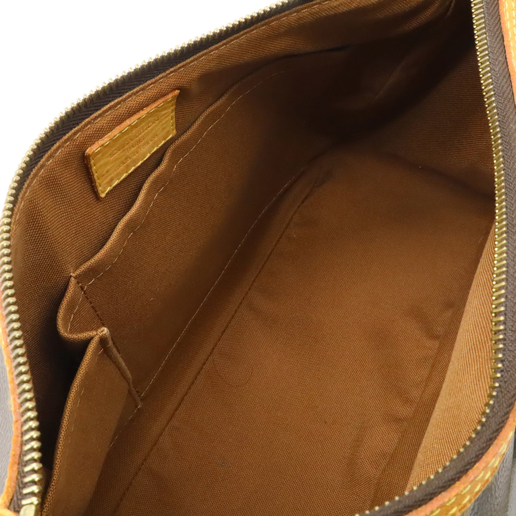 Louis Vuitton Brown Canvas Shoulder Bag (Pre-Owned)