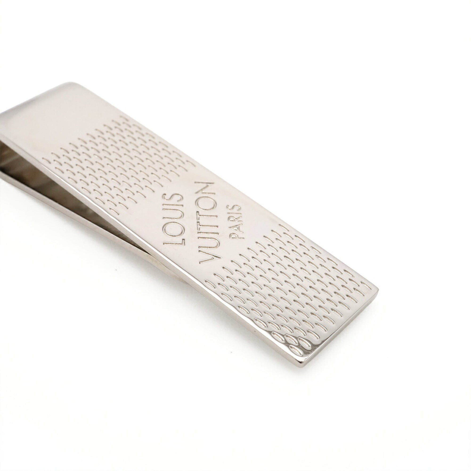 Louis Vuitton Silver Metal Money Clip (Pre-Owned)