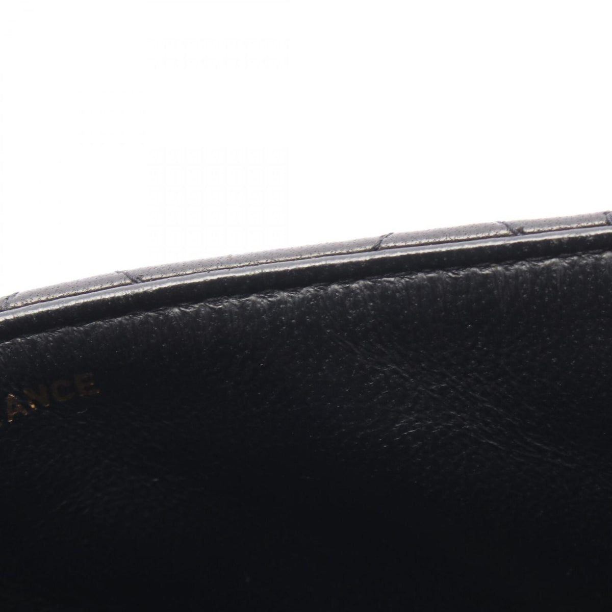 Chanel Matelasse Black Leather Handbag (Pre-Owned)