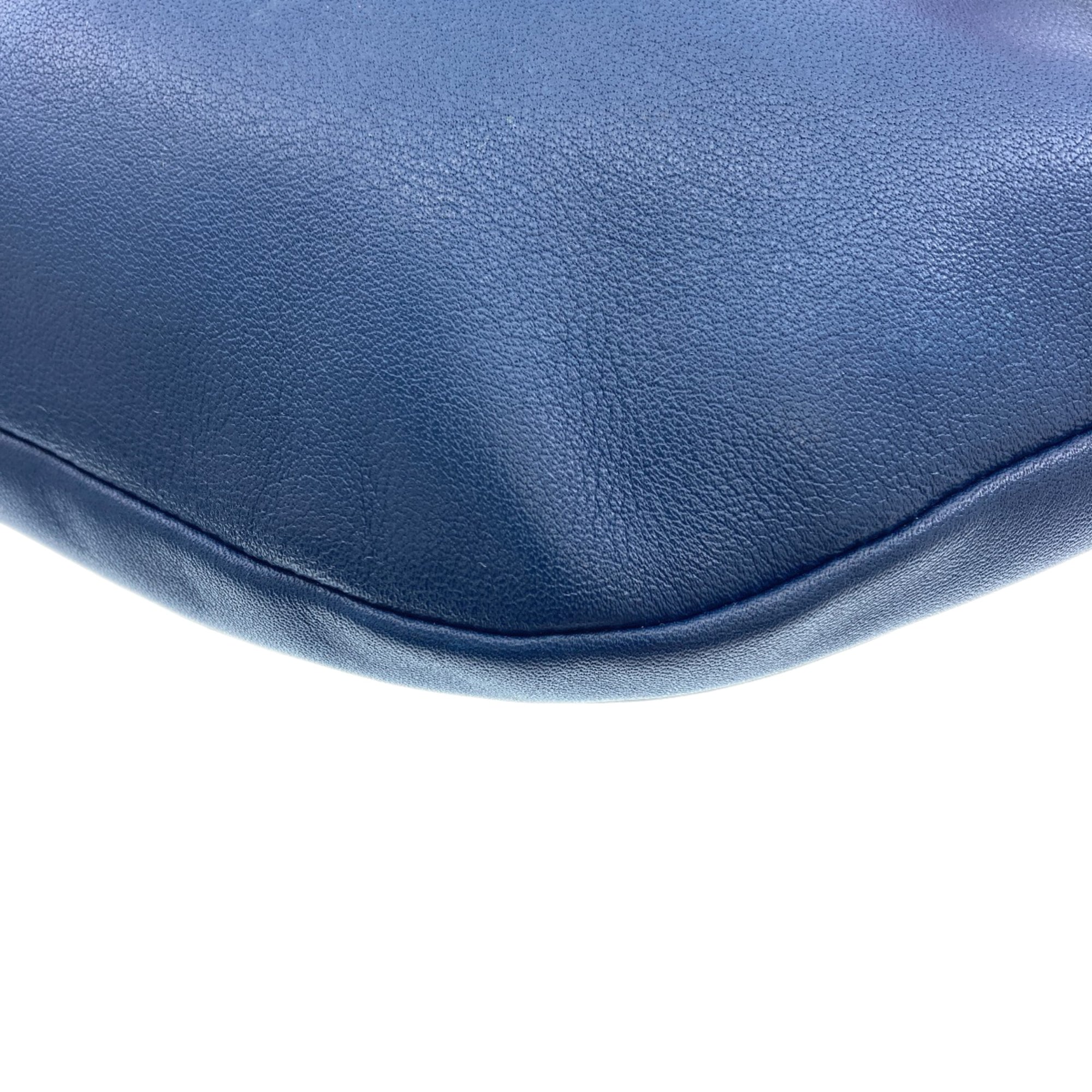 Coach Blue Leather Sling Bag (Pre-Owned)