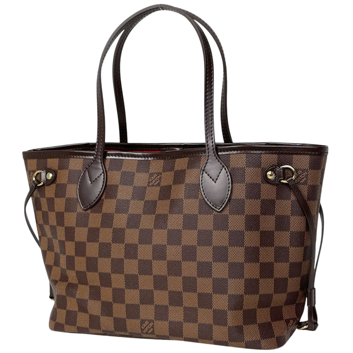 Louis Vuitton Damier Brown Damier Canvas Handbag Tote Bag (Pre-Owned)