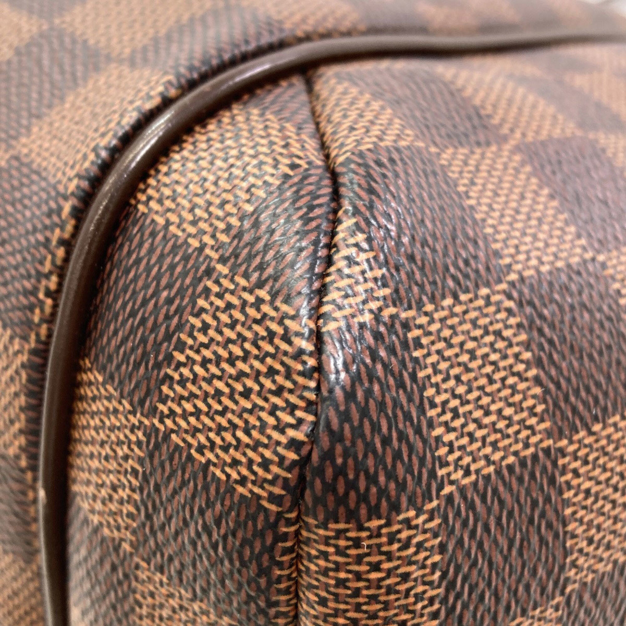 Louis Vuitton Damier Canvas Ebene Damier Canvas Tote Bag (Pre-Owned)
