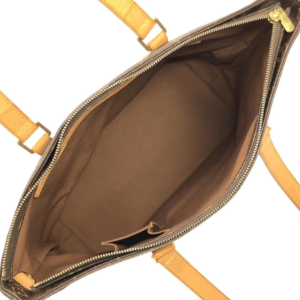 Louis Vuitton Marron Coated Canvas Handbag (Pre-Owned)