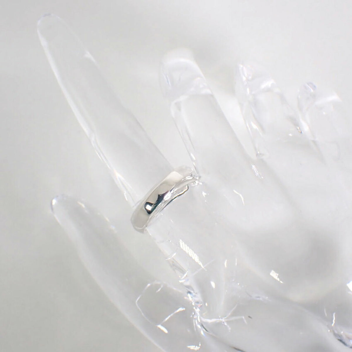 Tiffany Sterling Silver 925 Band Ring (Pre-Owned)