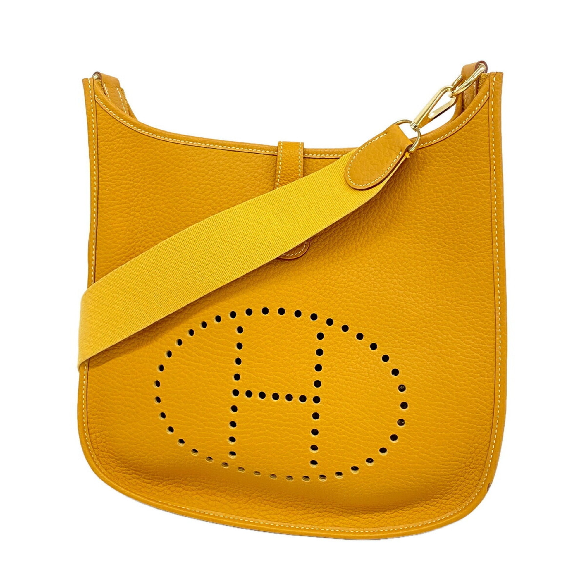 Hermes Natural Ardennes Leather Shoulder Bag (Pre-Owned)