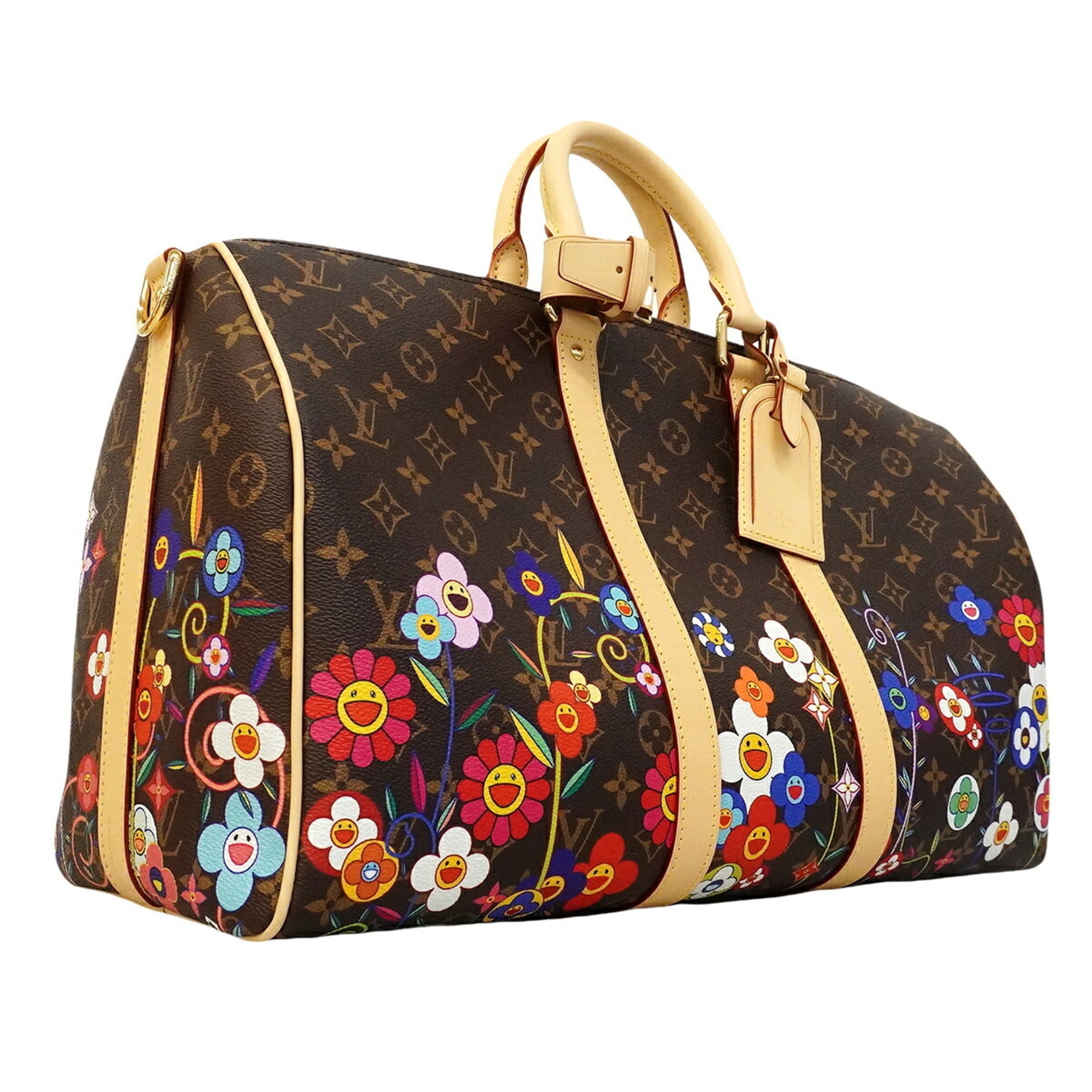 Louis Vuitton Brown Multi-Color Boston Bag (Pre-Owned)