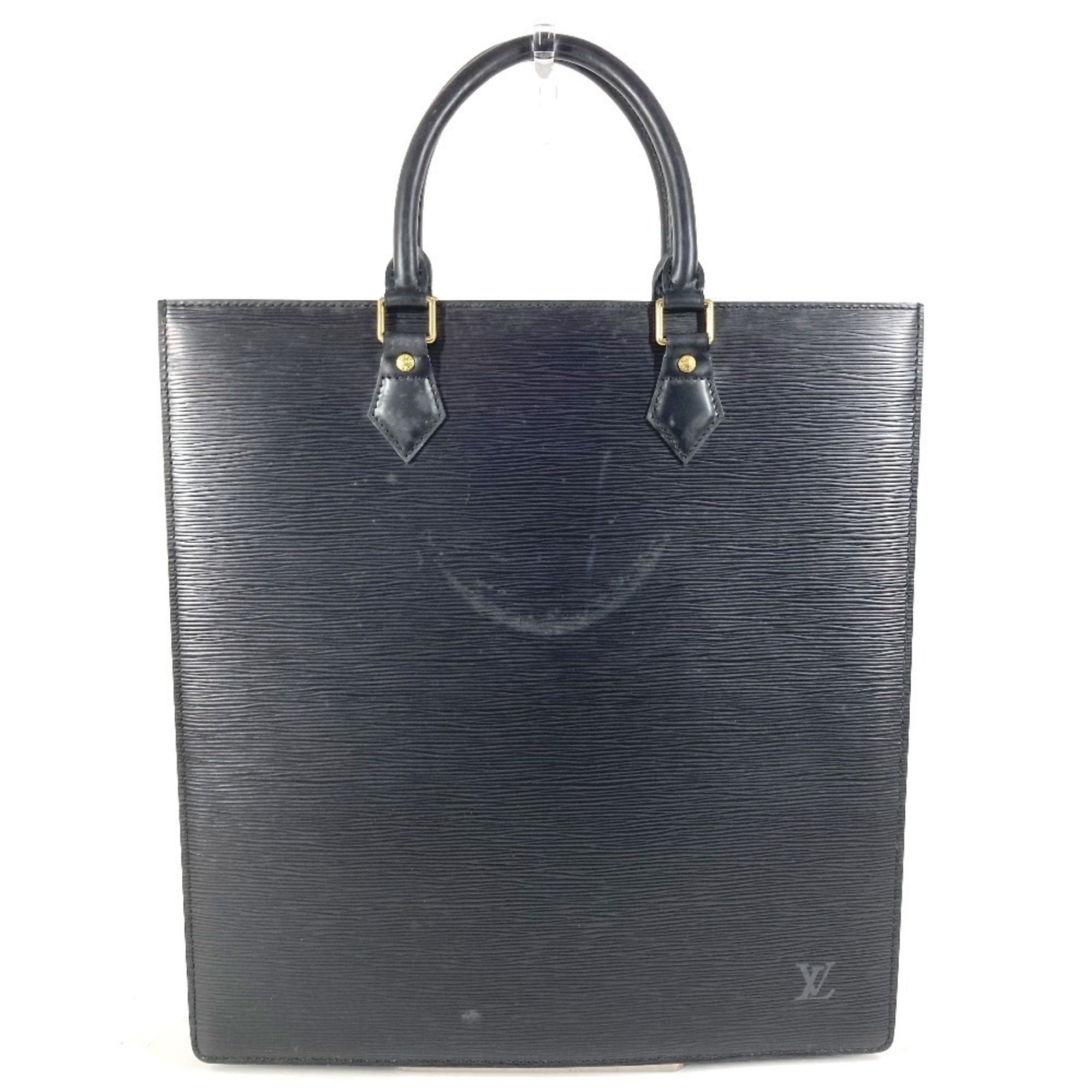 Louis Vuitton Black Epi Leather Handbag Tote Bag (Pre-Owned)