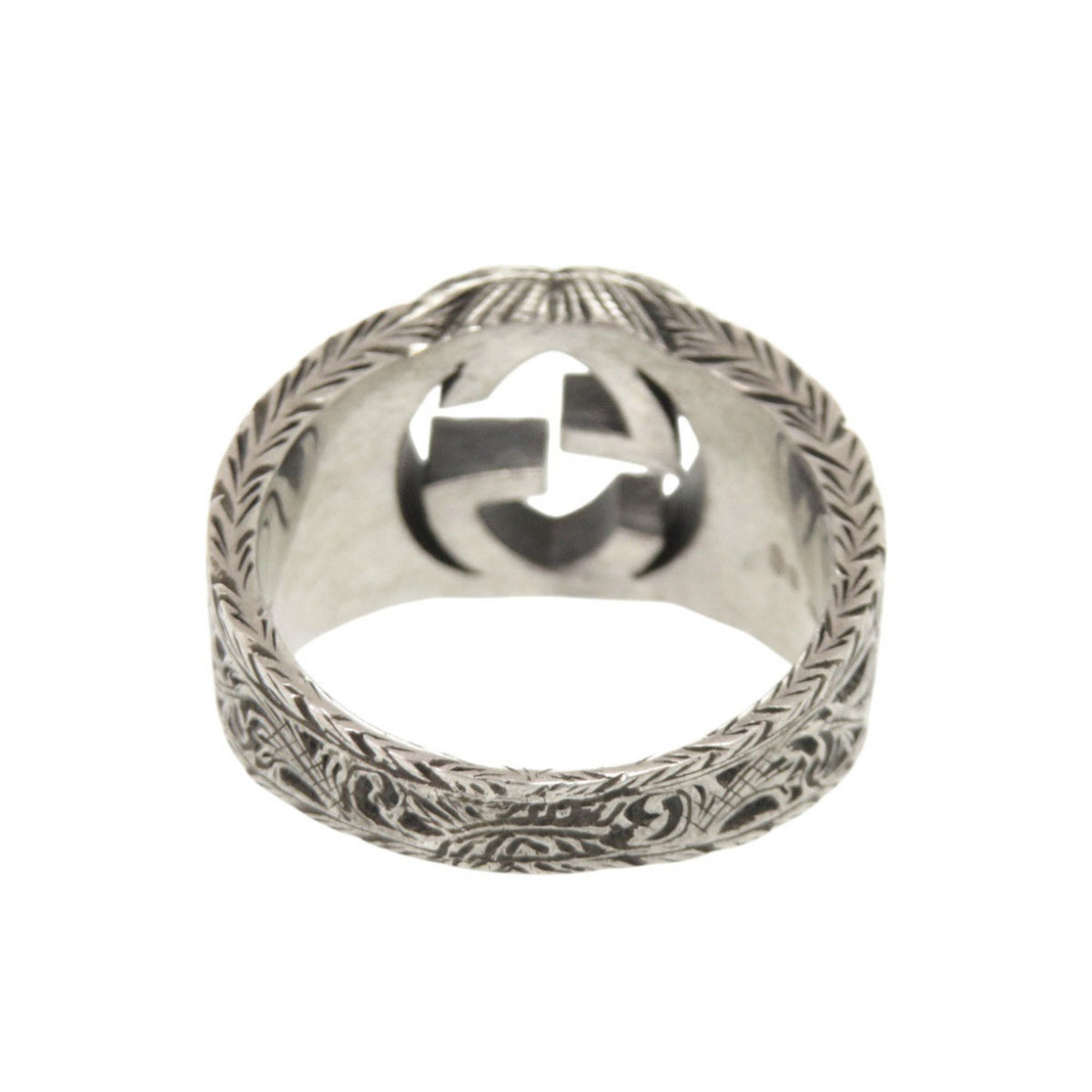 Gucci Silver Silver 925 Band Ring (Pre-Owned)