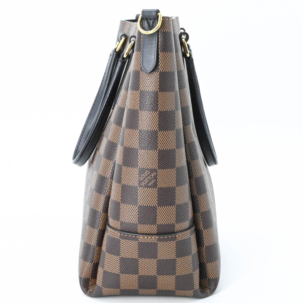 Louis Vuitton Damier Brown Damier Canvas Handbag Shoulder Bag (Pre-Owned)