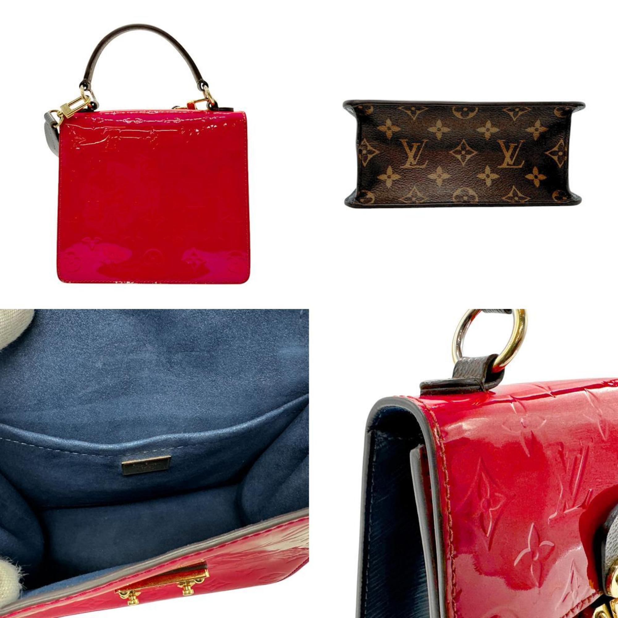 Louis Vuitton Sacrlet Monogram Vernis Handbag Shoulder Bag (Pre-Owned)