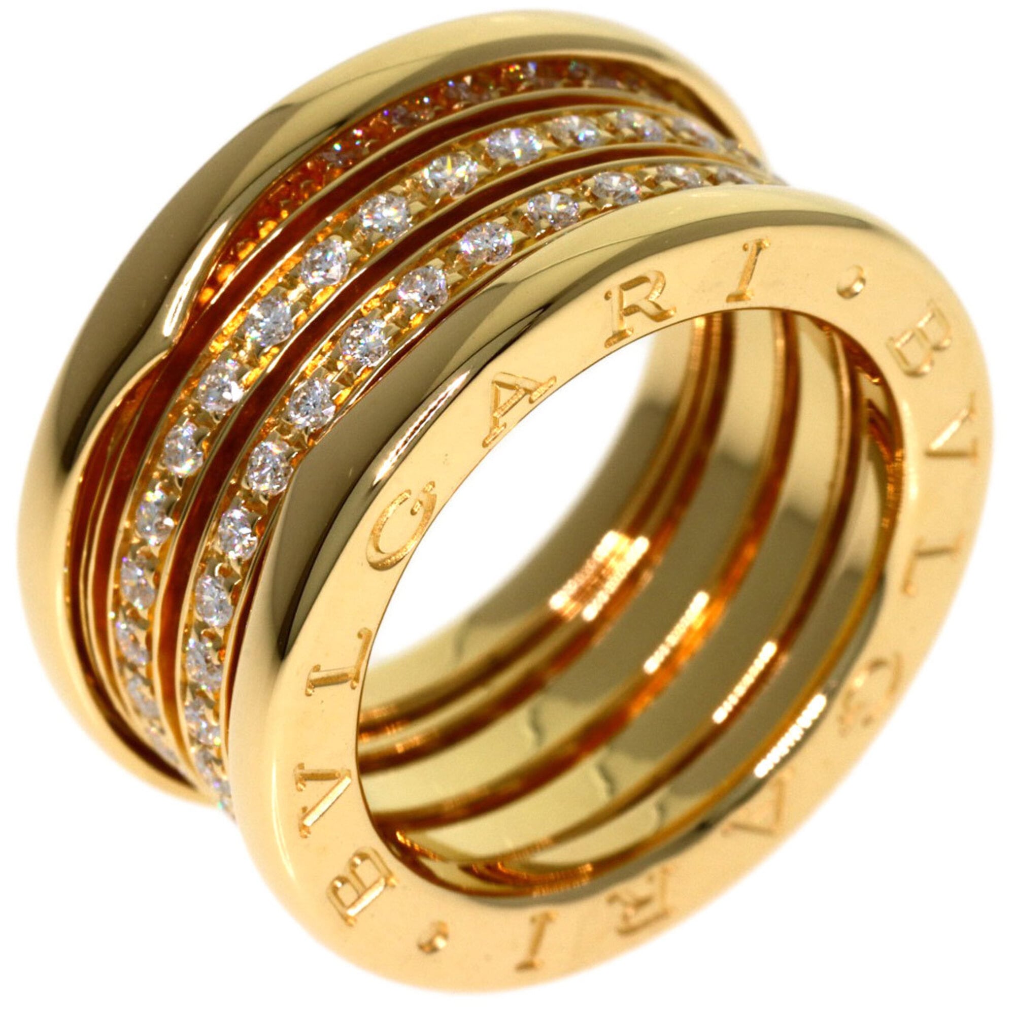 Bvlgari B.Zero1 Yellow Gold (18K) Band Ring (Pre-Owned)