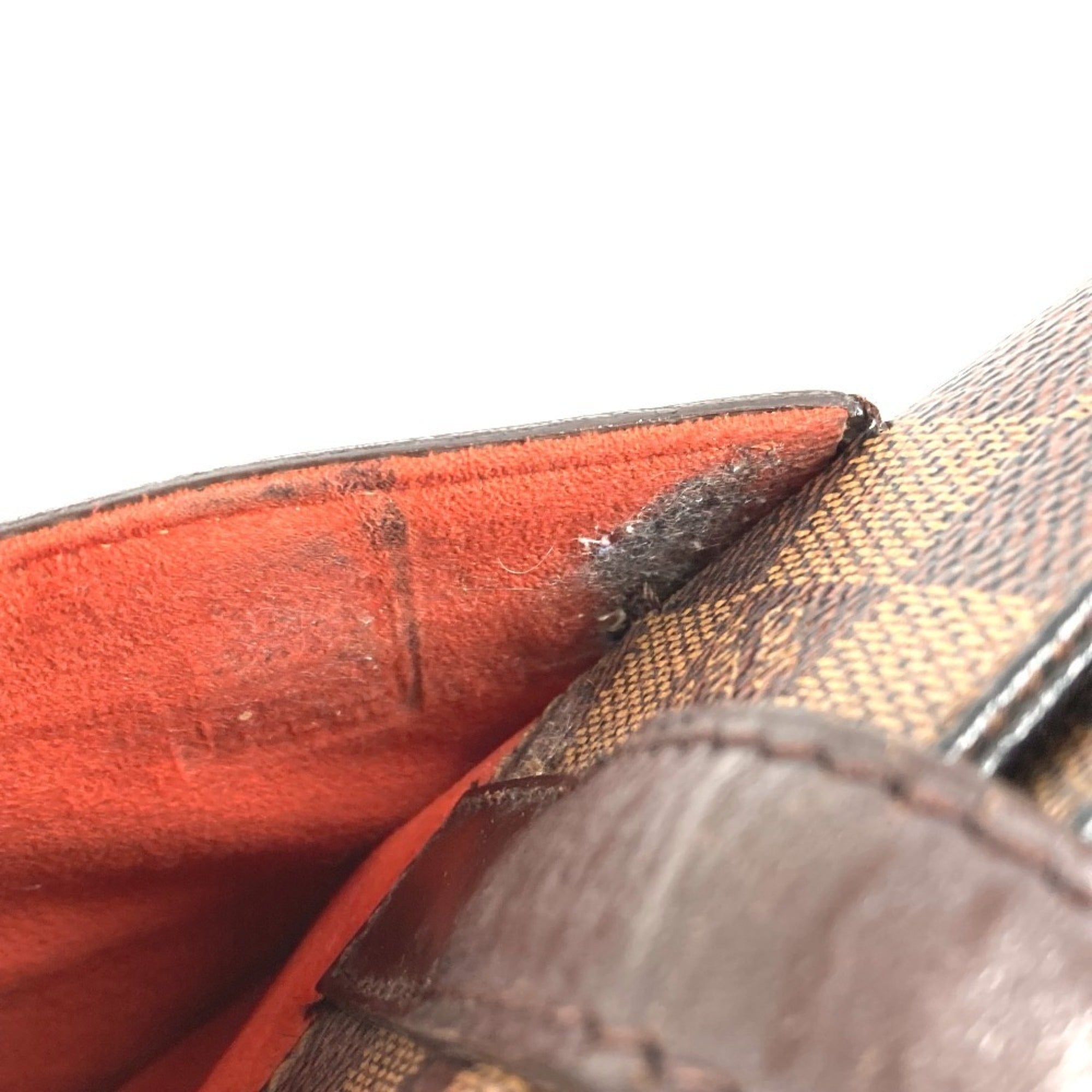 Louis Vuitton Brown Damier Canvas Shoulder Bag Tote Bag (Pre-Owned)