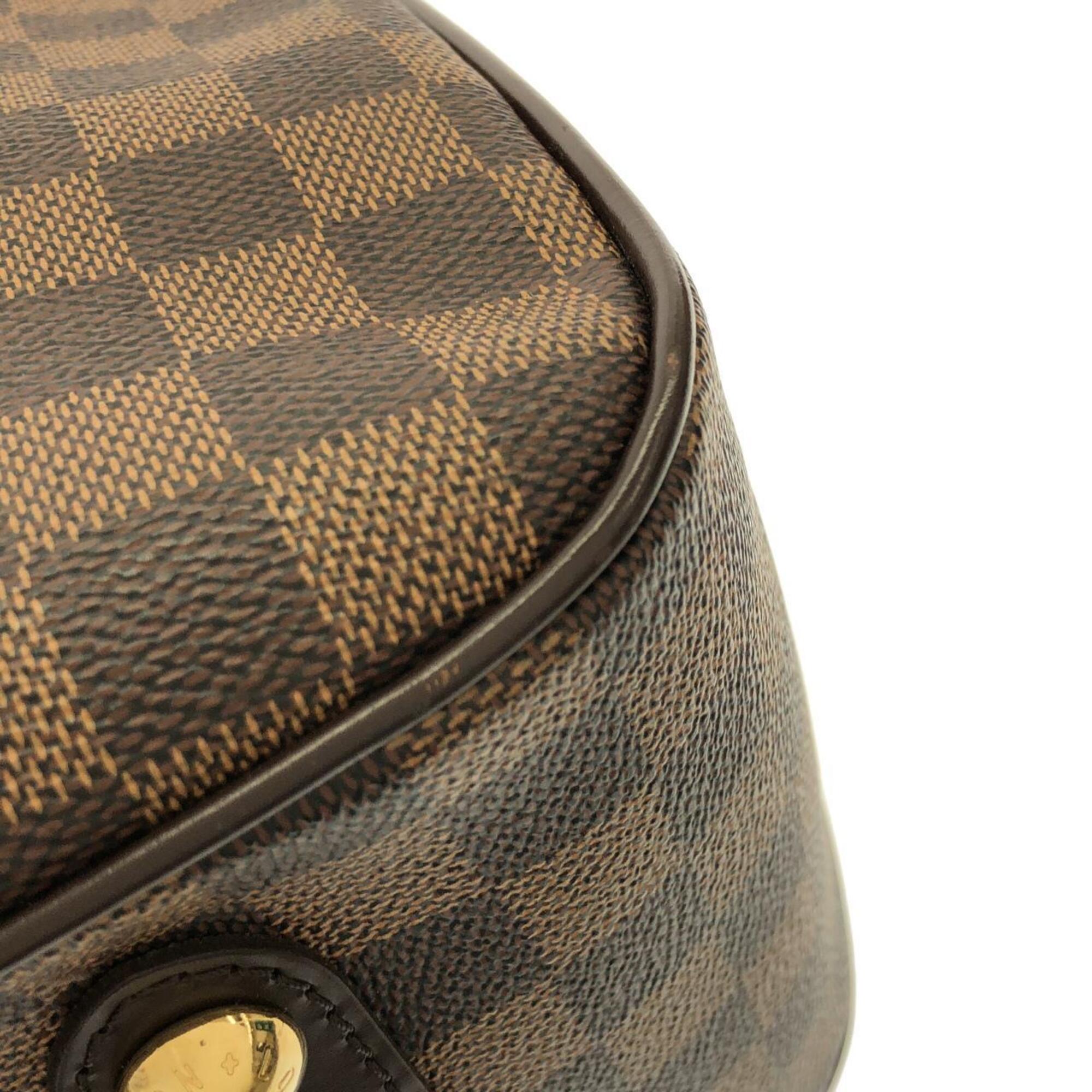 Louis Vuitton Brown Coated Canvas Handbag (Pre-Owned)