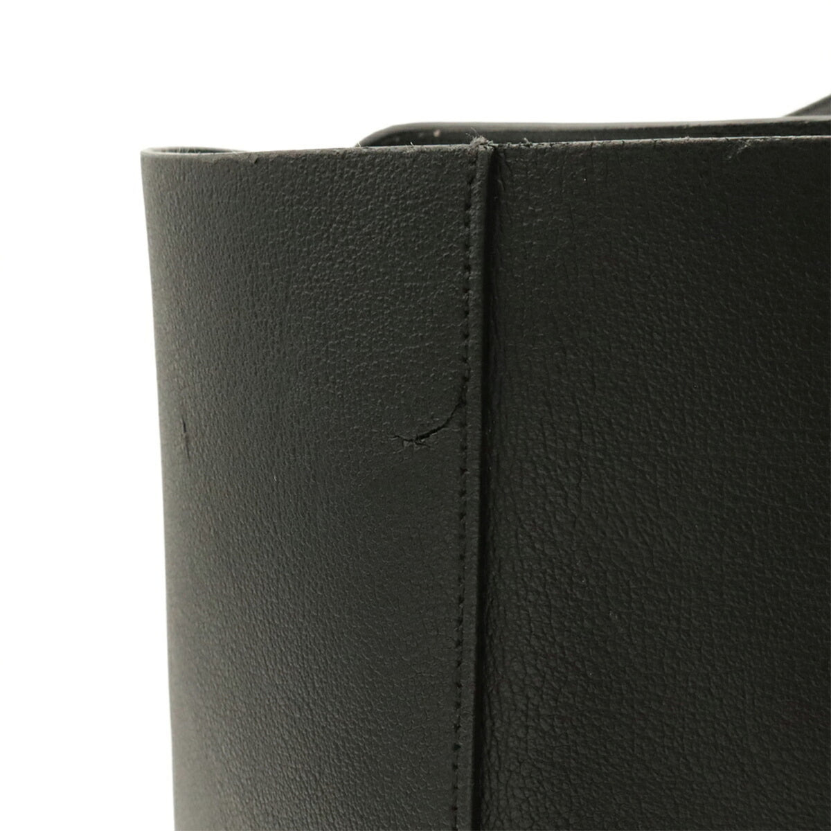 Yves Saint Laurent Black Leather Tote Bag (Pre-Owned)