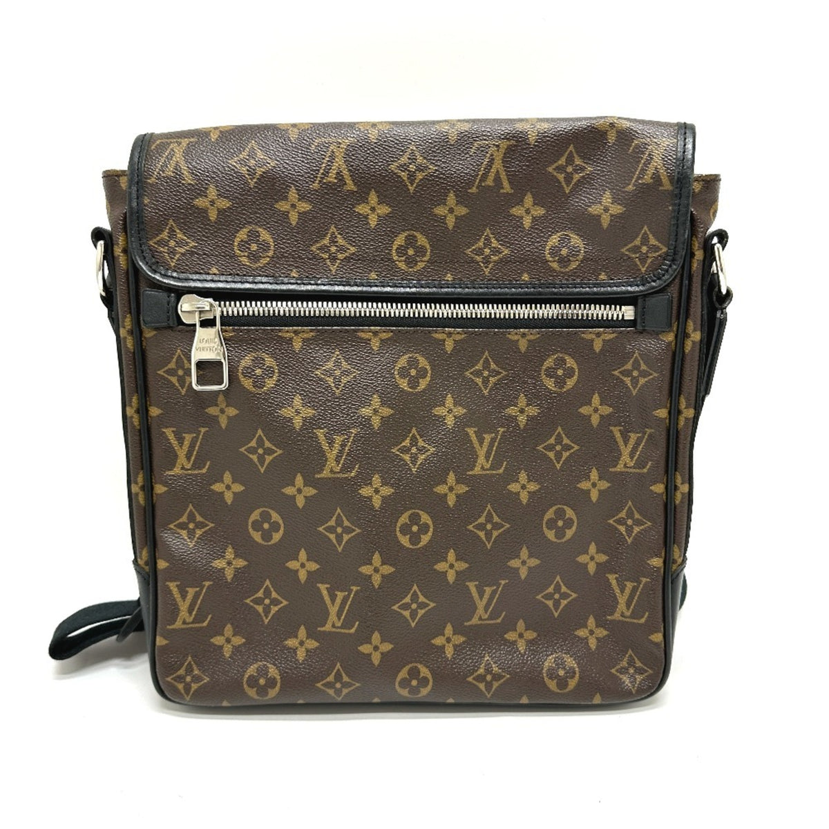 Louis Vuitton Monogram Macassar Black Brown Shoulder Bag (Pre-Owned)