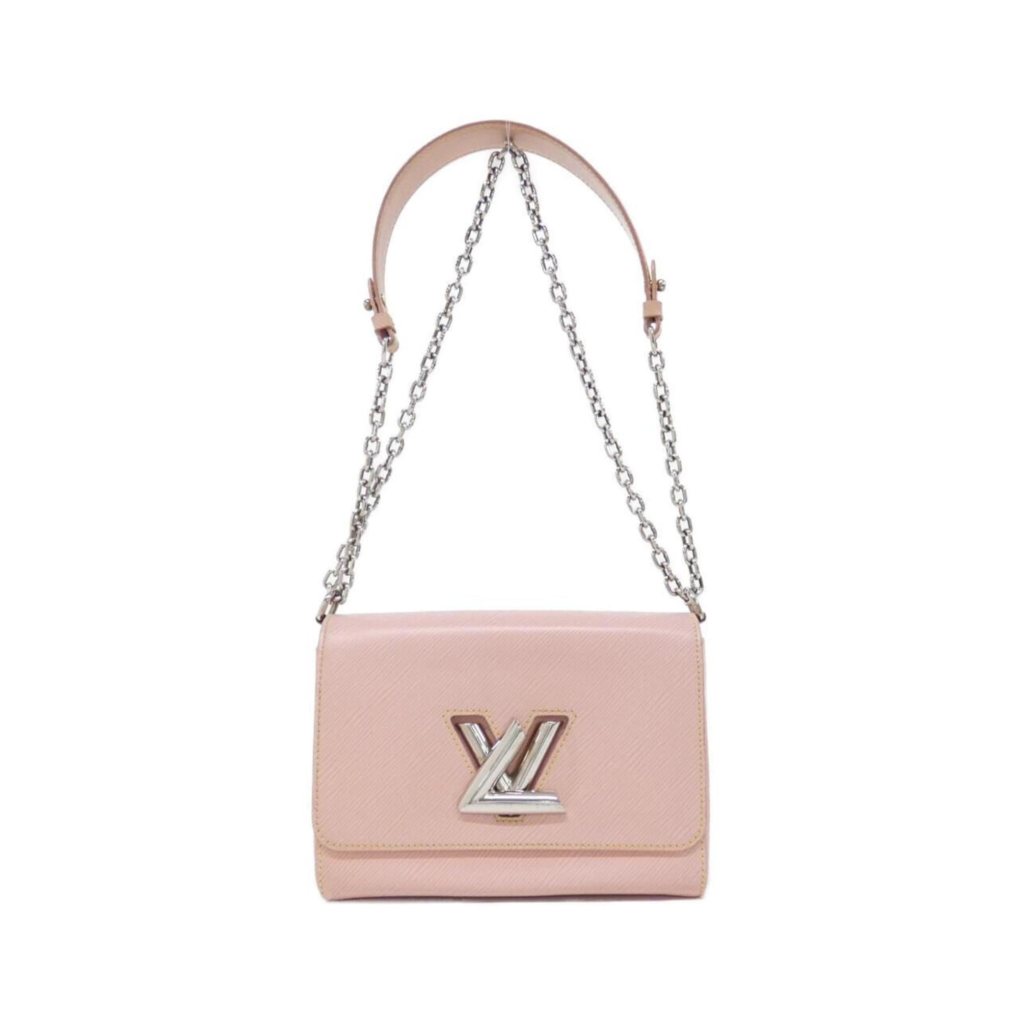 Louis Vuitton Pink Leather Shoulder Bag (Pre-Owned)
