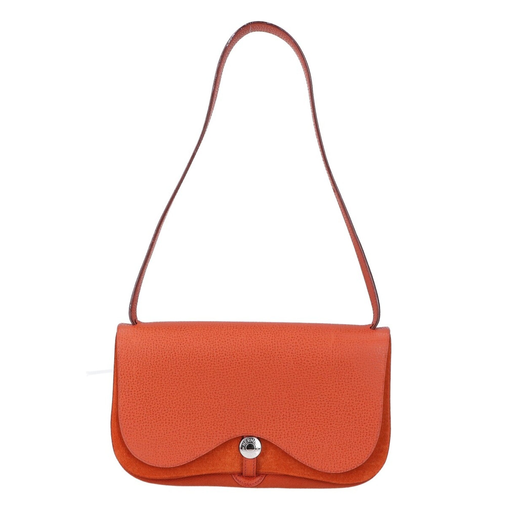 Hermes Orange Shoulder Bag (Pre-Owned)