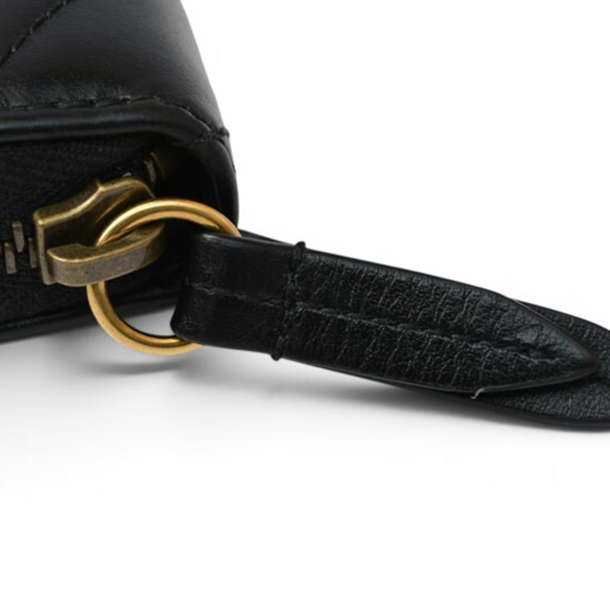 Gucci Black Leather Long Wallet (Bi-Fold) (Pre-Owned)